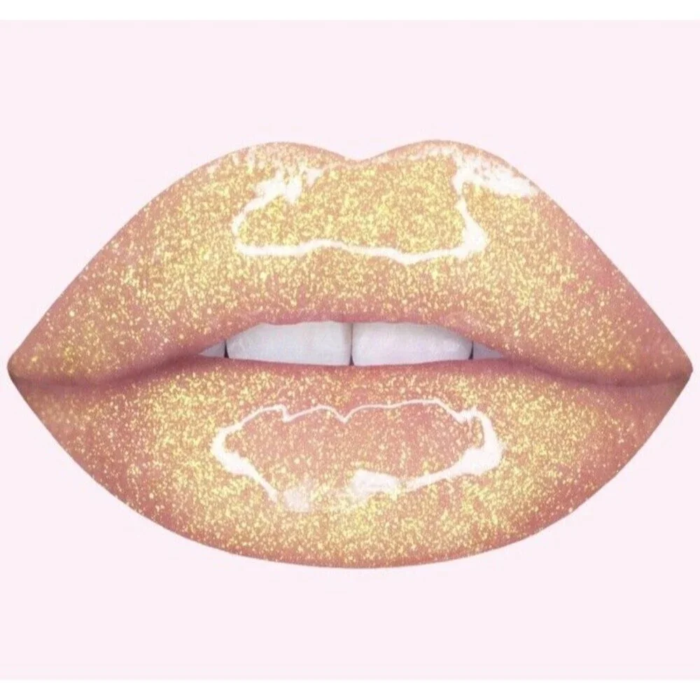 Lime Crime Wet Cherry Gloss - Fluorescent Cherry New Lip Gloss Sparkle Yellow